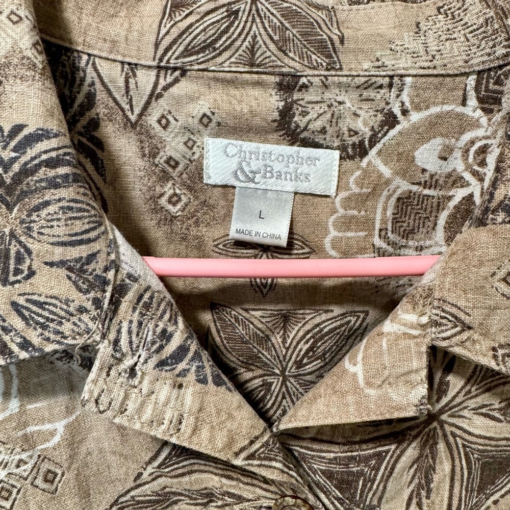 Christopher & Banks Jean Jacket Size L - Picture 2 of 4